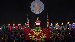Smith School of Business 2015 Winter Commencement
