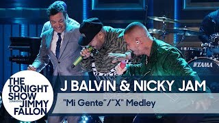J Balvin & Nicky Jam: "Mi Gente"/"X" Medley