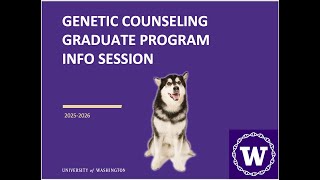 UW GCGP 2025 Info Session Recording