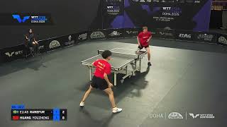 Elias Ranefur vs Huang Youzheng | MS Qual | WTT Star Contender Doha 2025