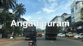 Angadipuram city 2 view 4K | Malappuram district | Kerala | India