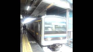 209系2100番台マリC621編成千葉発車