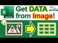 How to Get Data from Picture into Excel Spreadsheet - MASSIVE Time Saver!