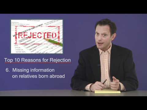 Top 10 Reasons Security Clearance Applications are Rejected Top 10 Reasons Security Clearance Applications are Rejected