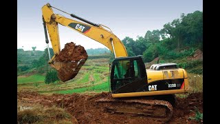 CAT 320 Speed Loading Topsoil