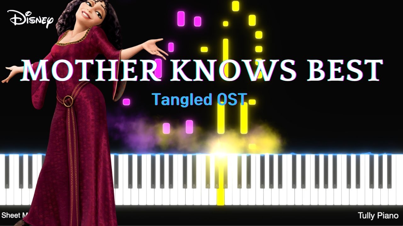 [Disney] Mother Knows Best (Tangled 라푼젤 OST.) 디즈니 악당 시리즈1 | Piano Cover ...