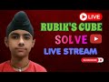 CUBE KING AMAN IS LIVE | RUBIK'S CUBE SOLVE ✨️