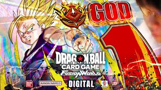 【GOD1位】他の色もつかっちゃおうかな【ドラゴンボールフュージョンワールド】