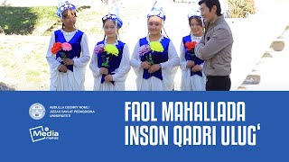 “Faol mahallada inson qadri ulugʼ”mavzusidagi maʼnaviy-maʼrifiy tadbir o'tkazildi.