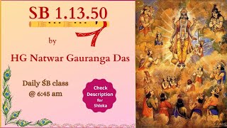 दूसरों को क्षमा क्यों करें और कैसे करें? | SB 1.13.50 by HG Natwar Gauranga Das I 28Sept2022