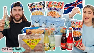 British People Try Icelandic Candy 😋 - This With Them