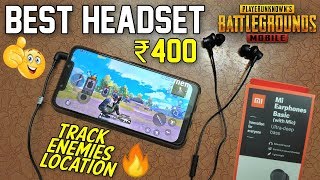 Best Headset for GAMING | ₹400 | Mi Wired Headphone | Track enemies footstep Location