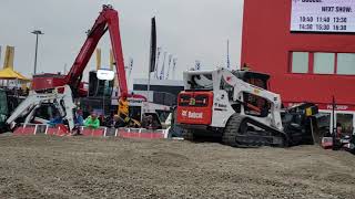 Bobcat Remote Control Compact Track Loader Demo at bauma 2019