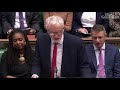 part time prime minister corbyn confronts johnson over lack of flooding response