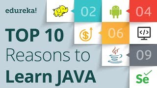 Top 10 Reasons to Learn Java in 2021| Why Learn Java Programming | Java Training | Edureka