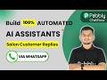 Automate Salon Customer Replies with a WhatsApp AI Chatbot (No Code)