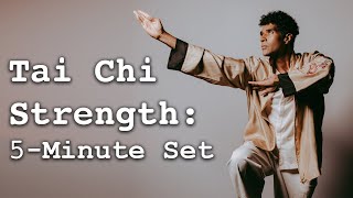 5-Minute Tai Chi Strength Training Set (Nei Kung, Calisthenics, Yoga) for Push Hands Strategy