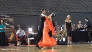 PortDance Open 2012 - I.O Std - solo Quickstep - Paolo Campigotto \u0026 Alina Petre