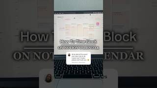 Time Blocking with Notion Calendar | Productivity Tutorial #notion #calendar #productivity