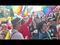 🔴 live หน้าหอศิลป์ ขบวนพาเหรด bangkok pride เฉลิมฉลองเดือนแห่งความภาคภูมิใจในความหลากหลายทางเพศ