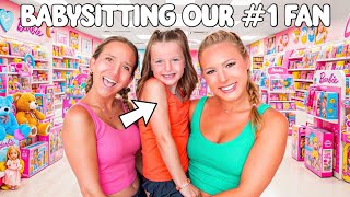 BABYSITTING OUR BIGGEST FAN 🥹😱 *EPISIDE 12* #babysitting #cute #trend #shopping #bff #toys
