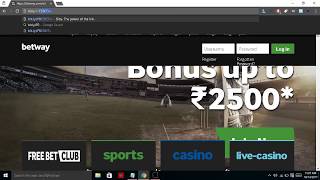 How to Use Betway in Hindi  Deposit, Withdraw, Verify and Bonus