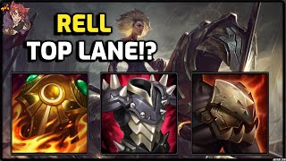 NEW RELL TOP LANE BUILD ANNIHILATES BRUISERS!?!? Rell Top Lane Season 11 Gameplay! League of Legends