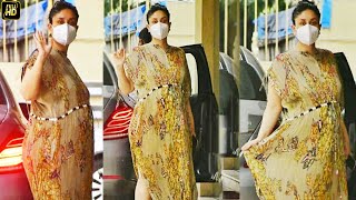 PREGNANT Kareena Kapoor Khan shells out maternity fashion goals in a chic slit dress