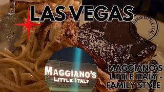 Maggiano's Little Italy - the best Family Style Feast, Las Vegas