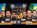 AoE 4 3v3 - TheViper, JorDan, slam vs DauT, TaToH, Nili