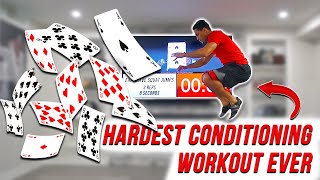 WORLDS HARDEST CONDITIONING WORKOUT | Virtual Deck Of Cards Training