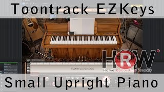 Toontrack EZKeys Small Upright Piano demo