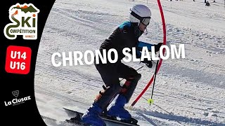 Chrono U14-U16 Slalom sur le stade du Mini-Loup