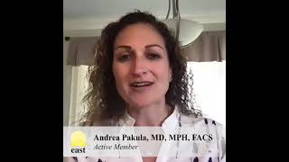 Dr. Andrea Pakula on being an Active EAST Member