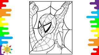 Spider-Man Coloring Page | Superhero Coloring Page | Alan Walker - Force [Privated NCS Release]