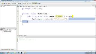 Novice Java Tutorial with Apache NetBeans 11.0: 2 First Program explained for beginners