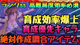 【レスレリ】ゲーム効率大幅アップ!!!!総合火力爆上げする為の作成すべき調合と育成キャラ紹介!!!!スコアタSS　ダンジョン格上攻略【レスレリアーナのアトリエ】