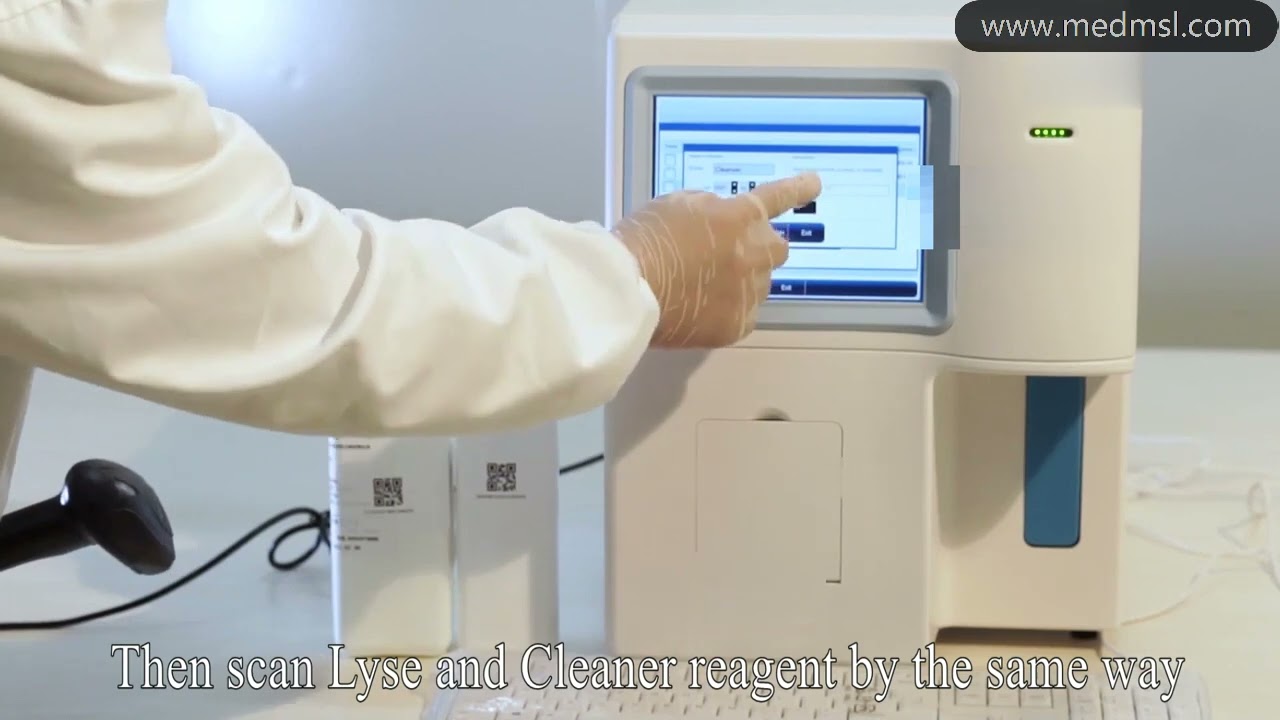 Automated Blood Hematology Haematology CBC Analyzer(3-Part) Hemax 330 ...