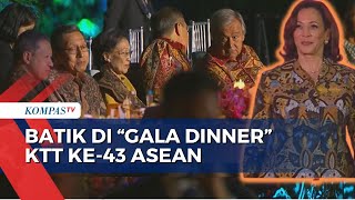 Para Pemimpin Negara Hingga Kamala Harris Kenakan Batik di Gala Dinner KTT Ke-43 ASEAN