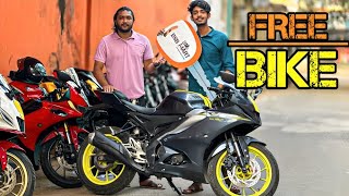 Free te bike anlam BSB MART theke. R15 v4 aggressive  grey. || Tajul Islam ||