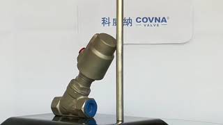 COVNA Stainless Steel Angle Seat Valve