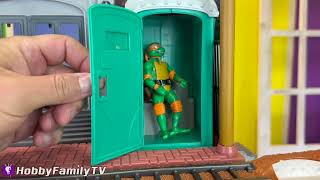 TMNT Sewer Set! Ninja Turtle Toy Review by HobbyDad