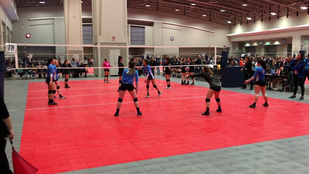 CALI 16 Gold Vs B&B 16 Blue, Set 2 @ Capitol Hill VB Classic - 02/16 ...