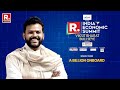 India Economic Summit: Ram Mohan Naidu Aviation Minister On Putting 'A Billion Onboard'