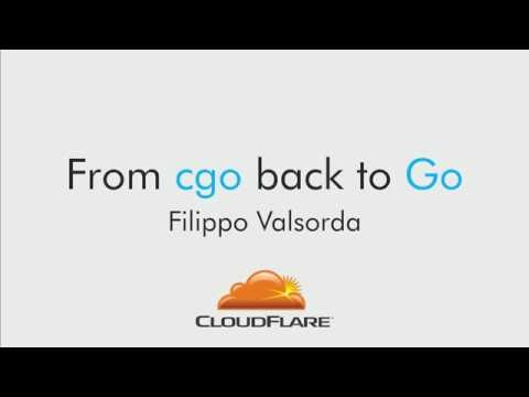 GopherCon 2016 Filippo Valsorda – cgo Taming the beast safely