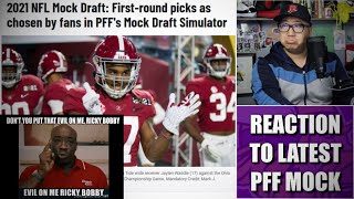 Reaction to PFF's Fan Selected NFL Mock Draft: The WORST Case Scenario for the Minnesota Vikings