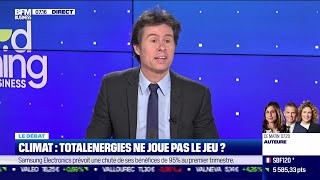 Guillaume Paul face à Jean-Marc Daniel : Climat, TotalEnergies ne joue pas le jeu ?