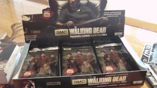 Cryptozoic The Walking Dead Season 3 Part 2 Hobby Box Break!