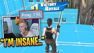 Tfue Plays in EU Tournament and DOMINATES with High Ping!