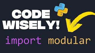Why You Should Never Put All Your Python Code in One File | Modular Programming Explained